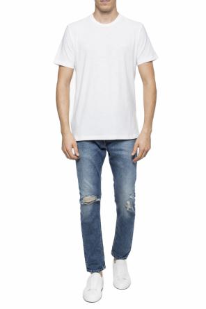 T-shirt with embroidered logo, zdjęcie 2 T-shirt with embroidered logo od Diesel